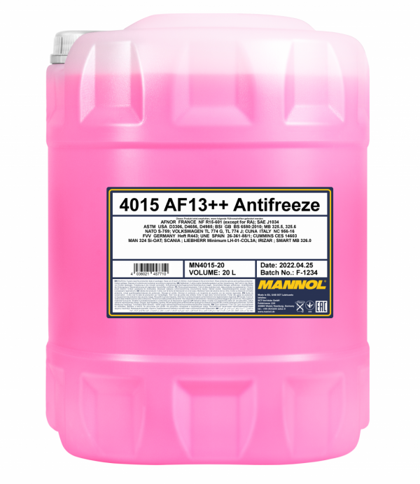 Антифриз MN AF13++ Antifreeze Mannol - 20 л