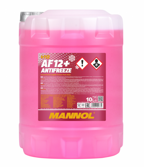 Антифриз концентрат MN AF12+ Antifreeze Mannol - 10 л