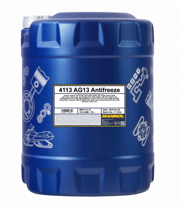 Антифриз концентрат MN AG13 Antifreeze Mannol - 10 л
