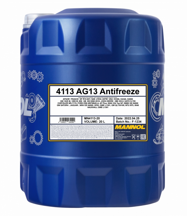 Антифриз концентрат MN AG13 Antifreeze Mannol - 20 л