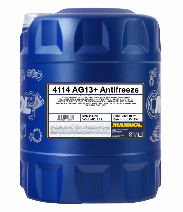 Антифриз концентрат MN AG13+ Antifreeze Mannol - 60 л