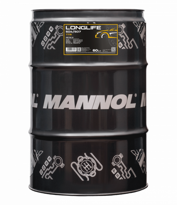 Олива моторна Longlife 504/507 5W-30 Mannol - 60 л