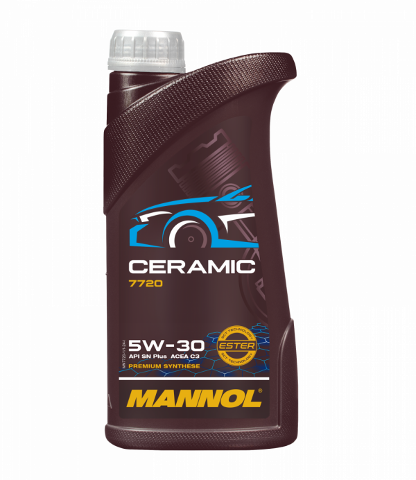 Олива моторна Ceramic 5W-30 Mannol - 1 л