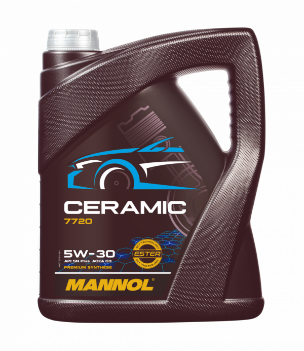 Олива моторна Ceramic 5W-30 Mannol - 5 л