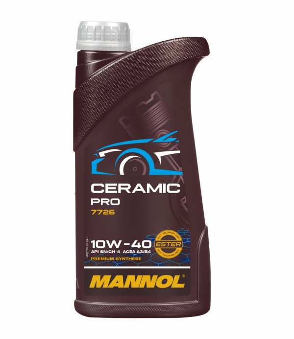 Олива моторна Ceramic Pro 10W-40 Mannol - 1 л 