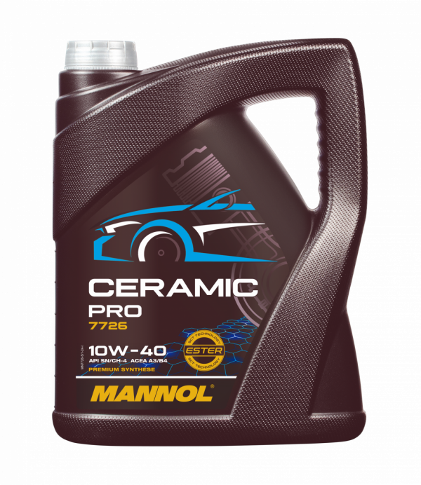 Олива моторна Ceramic Pro 10W-40 Mannol - 5 л