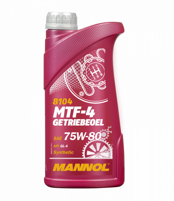 Трансмиссионное масло MTF-4 Getriebeoel SAE 75W-80 Mannol - 1 л