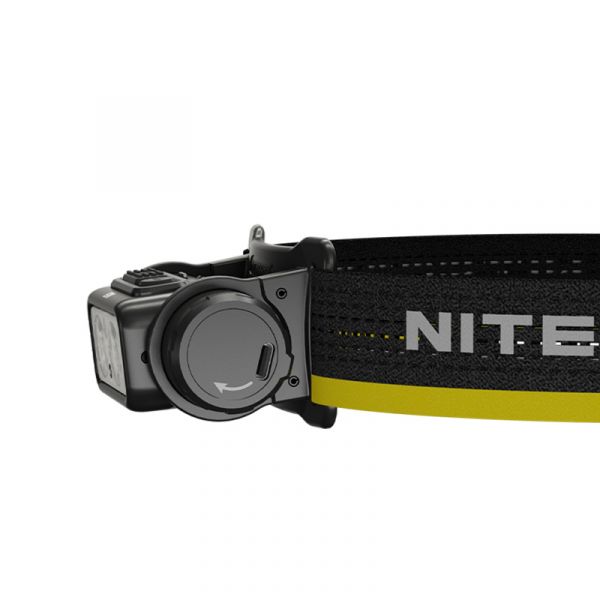 Фонарь налобный Nitecore NU50 (Белый + Красный LED, 1400 люмен, 9 режимов, 1x21700, USB-C, датчик приближения)