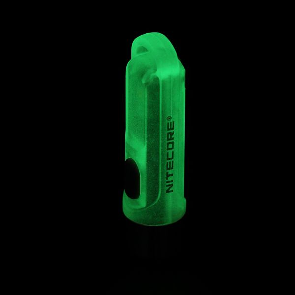 Фонарь наключный Nitecore TIKI GITD (Osram P8 + UV, 300 люмен, 7 режимов, USB-С), люминесцентный