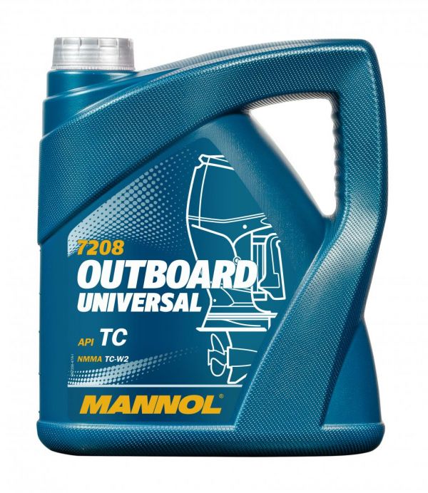 Масло моторное Outboard Universal Mannol - 4 л
