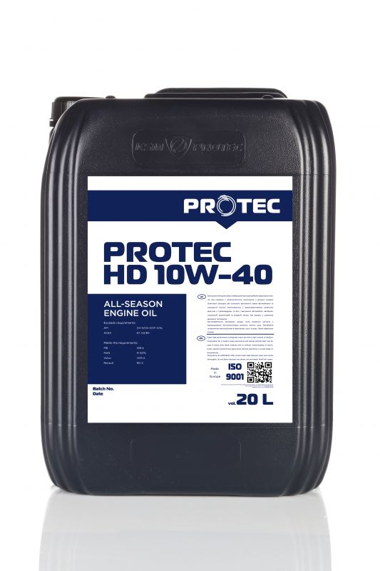 Масло моторное HD 10W-40 Protec - 20 л