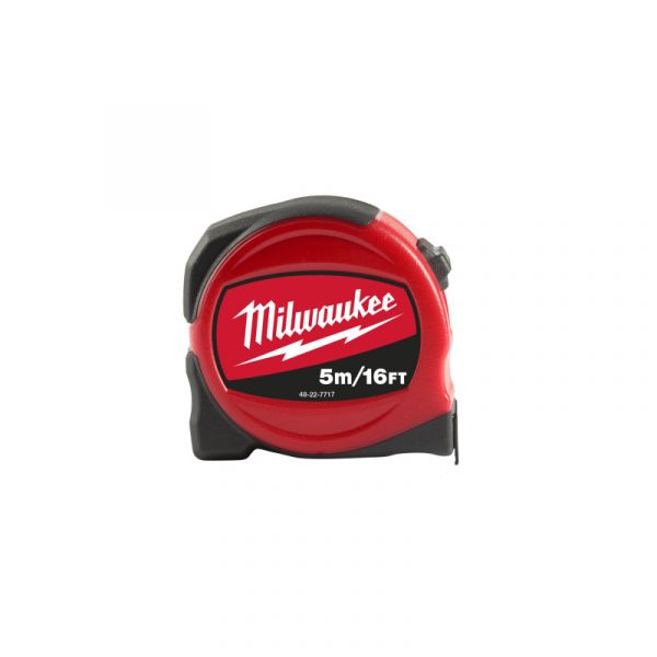 Рулетка MILWAUKEE SLIMLINE S5-16/25 5 м/16" 48227717