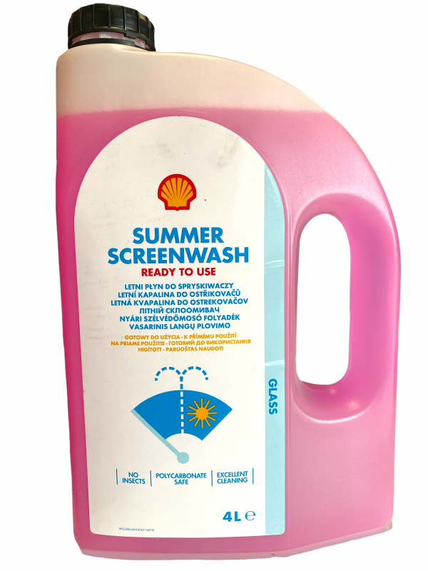 Омыватель стекла летний Summer Screenwash (ready)  Shell - 4 л