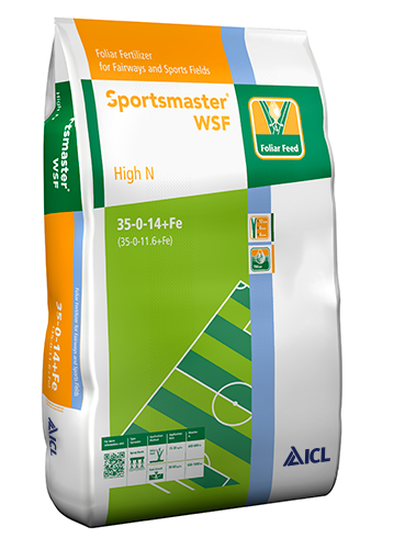 Удобрение Sportsmaster WSF High N 35+0+14+Fe (2-4W) ICL - 15 кг