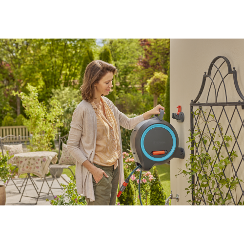 Котушка Gardena Dual Hose Box настінна та наземна 11 мм 25 м