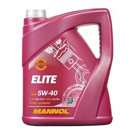Масло моторное Elite SAE 5W-40 Mannol - 5 л