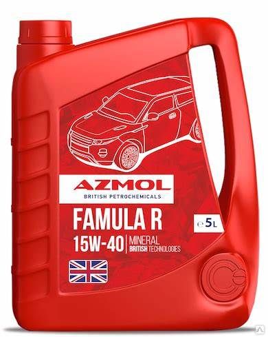 Олива моторна Famula R 15W-40 Azmol - 5 л