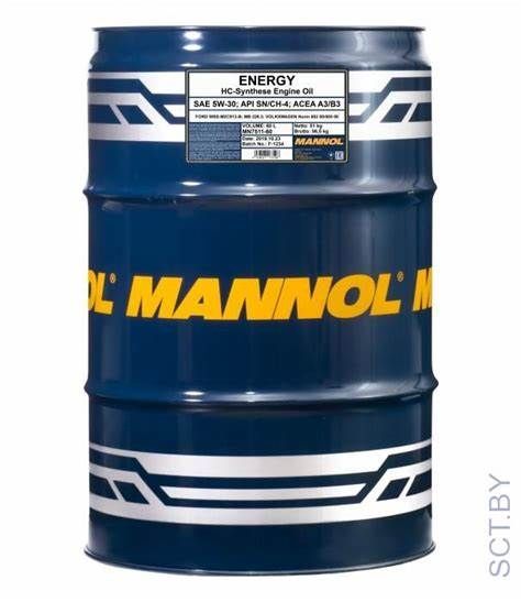 Олива моторна Energy Premium SAE 5W-30 Mannol - 60 л
