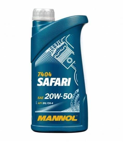 Масло моторное Safari SAE 20W-50 Mannol - 1 л