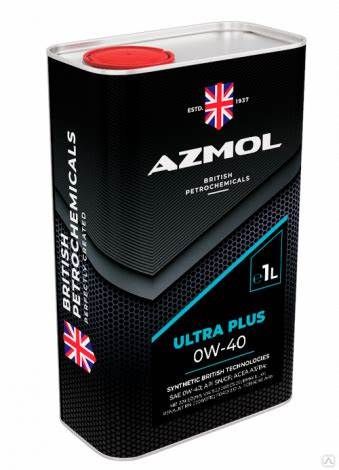 Масло моторное Ultra Plus 0W-40 Azmol - 1 л