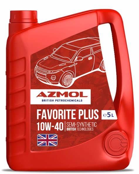 Олива моторна Favorite Plus 10W-40 Azmol - 5 л