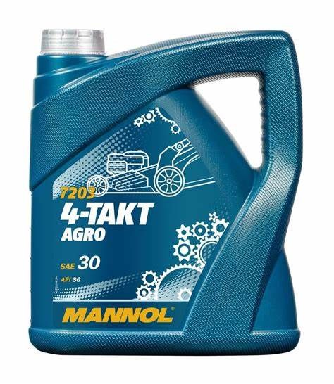 Моторное масло 4-TAKT Agro SAE 30 Mannol - 4 л