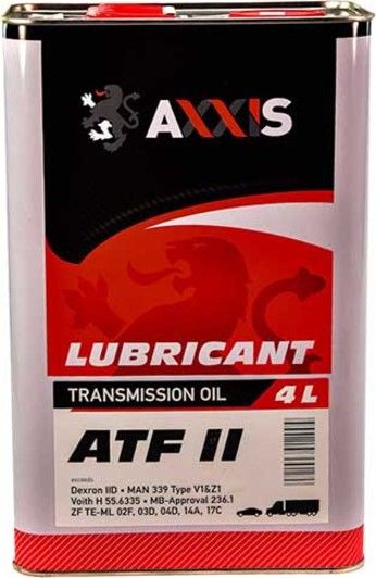 Трансмиссионное масло AXXIS  ATF 2 - 4л