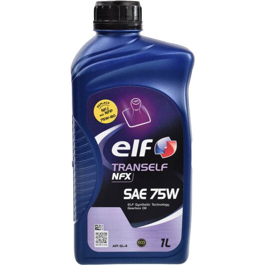 Трансмісійна олива  ELF TRANSELF NFX SAE 75W (Каністра 1л)