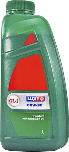 Масло трансмиссионное Супер 80W-90 GL-5 (ТAД17і) Luxe - 1 л