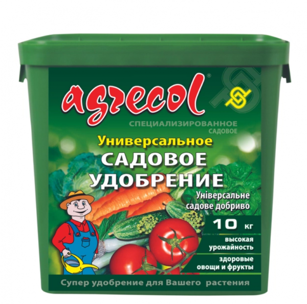 Универсальное садовое удобрение Agrecol - 10 кг