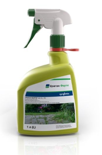 Гербіцид спрей Ураган форте Syngenta - 1 л
