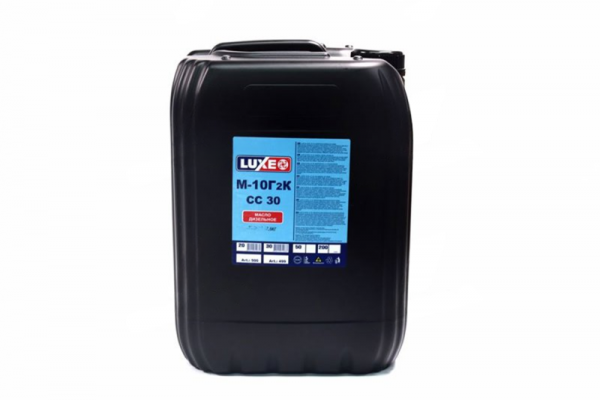 Олива моторна LUXE М10Г2к SAE 30 CC - 20 л
