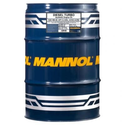 Олива моторна Diesel Turbo SAE 5W-40 Mannol - 60 л