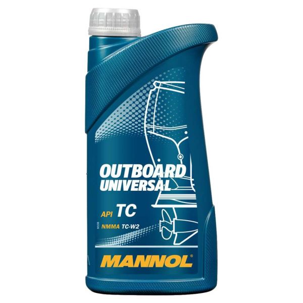 Масло моторное Outboard Universal Mannol - 1 л