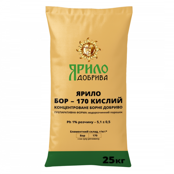 Удобрение Бор 170 Кислый Ярило - 25 кг