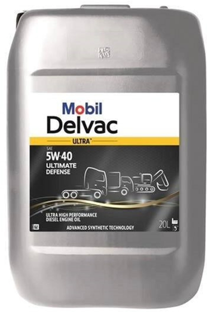 Олива моторна M-Delvac 1 Ultra 5W-40 Ultimate Defense Mobil - 20 л