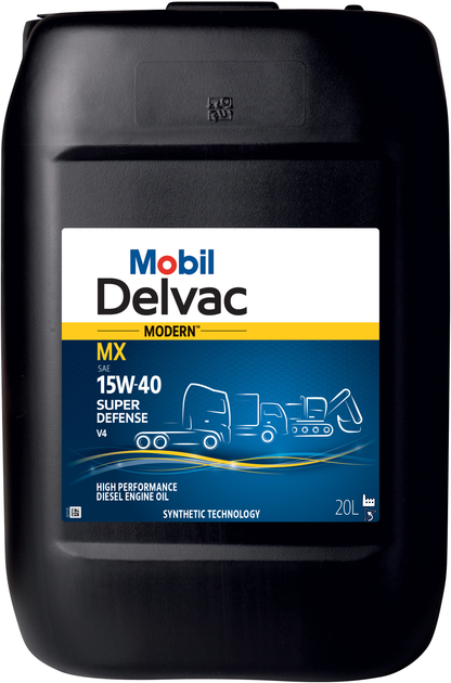 Олива моторна M-Delvac MX Modern 15W-40 Super Defense V4 Mobil - 20 л
