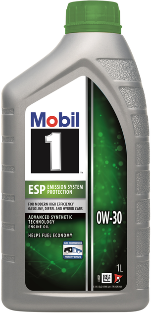 Олива моторна 1 ESP 5W-30 Mobil - 1 л Олива моторна 1 ESP 5W-30 Mobil - 1 л