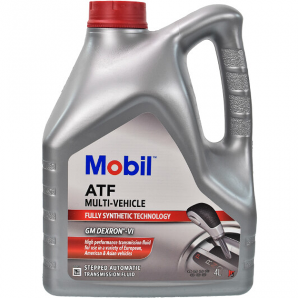 Олива трансмісійна ATF Multi-Vehicle Mobil - 4 л Олива трансмісійна ATF Multi-Vehicle Mobil - 4 л