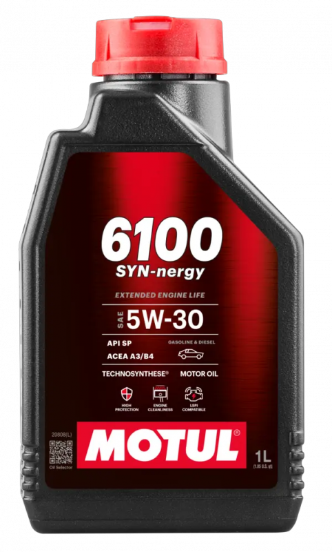 Олива Motul 6100 SYN-NERGY 5W-30 Technosynthese, 1л. 113141