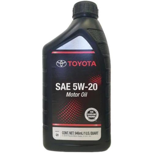 Олива TOYOTA Motor Oil SM 5W-20, 1qt. 00279-1QT20.