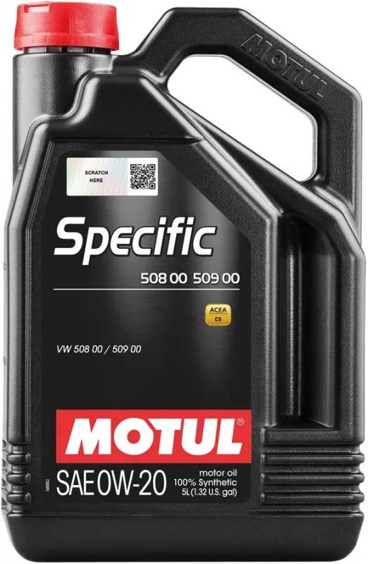 Олива Motul Specific 508 00/509 00 0W-20, 5л. 107384