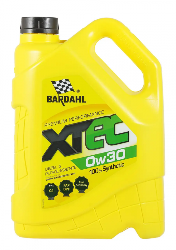 Олива BARDAHL XTEC 0W30 5л. C2, PSA B71-2312, FIAT 9.55535-GS1/DS1 (C2) 36523 (3)