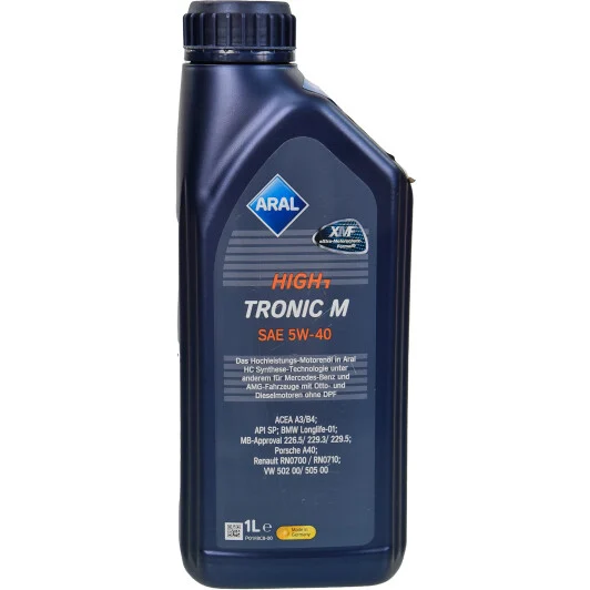 Олива Aral HighTronic M 5W-40, 1л. 15F48C