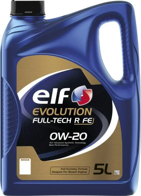 Олива моторна ELF Evolution FULL-TECH VCX 0W-20 (Каністра 5л)